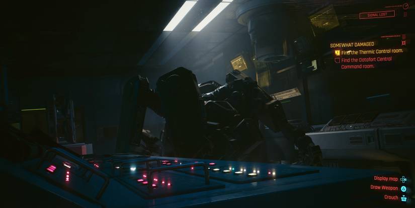 hiding from the robot in the neural network room