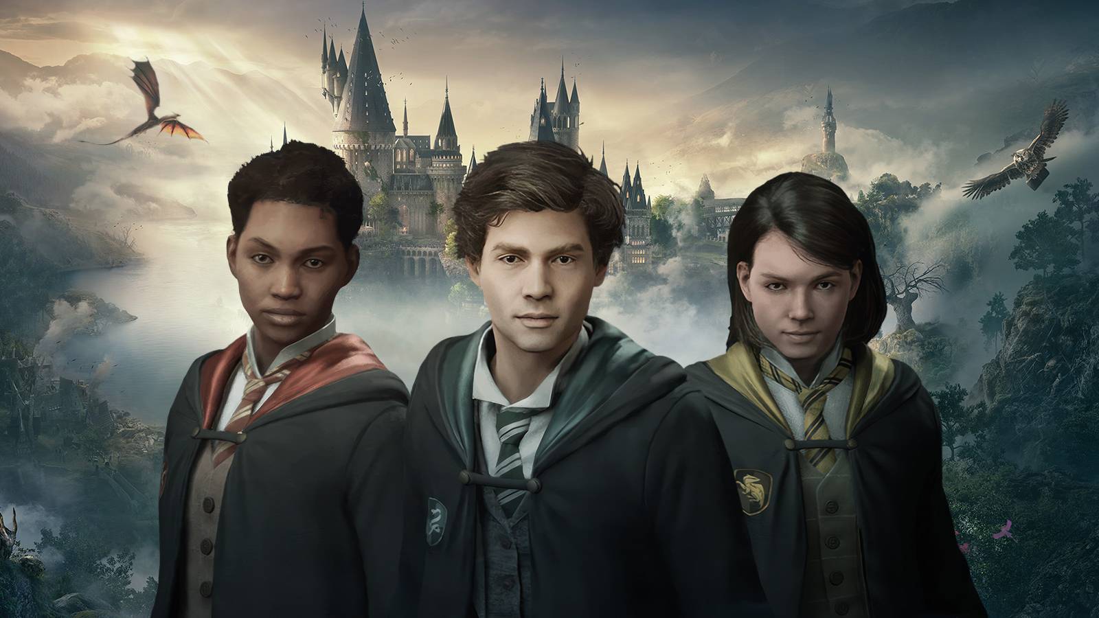 hogwarts legacy characters castle