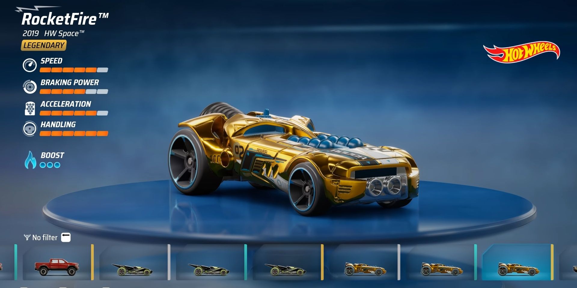 Hot Wheels Car - RocketFire