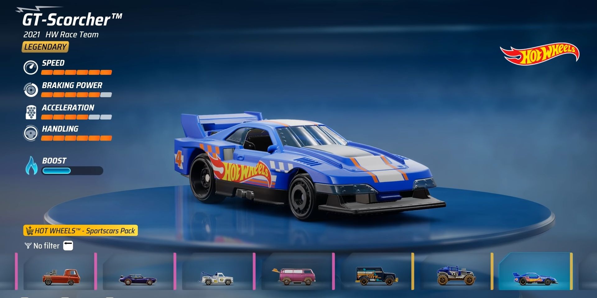 Hot Wheels - GT-Scorcher Cropped