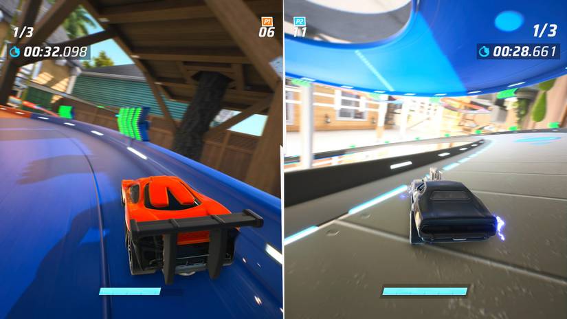 hot wheels unleashed 2 split-screen multiplayer