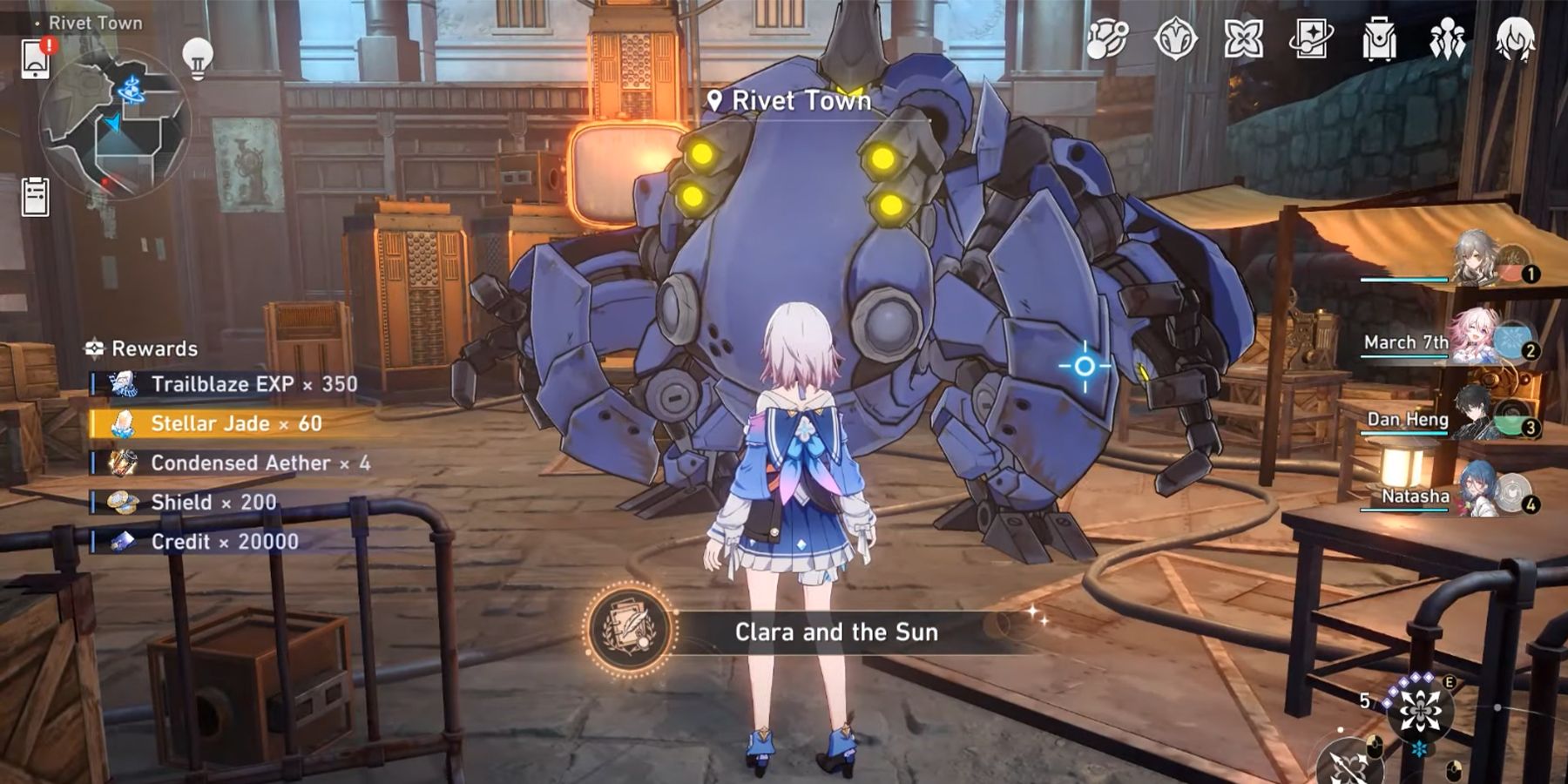 how to get clara and the sun achievement in honkai star rail