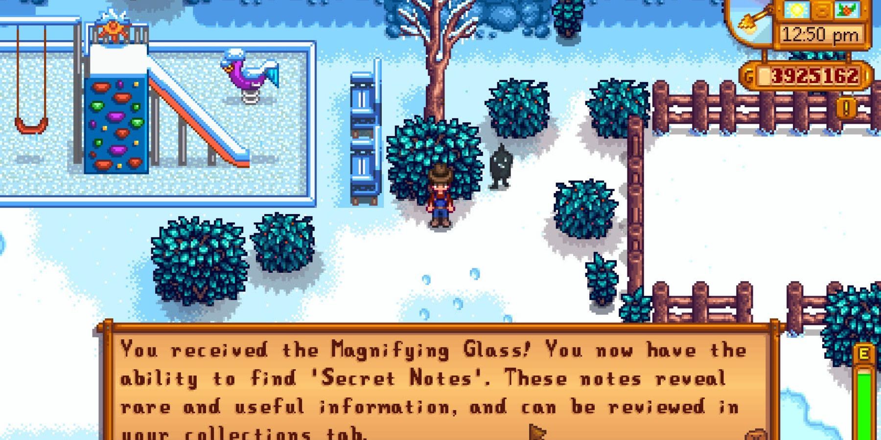 magnifying glass stardew valley