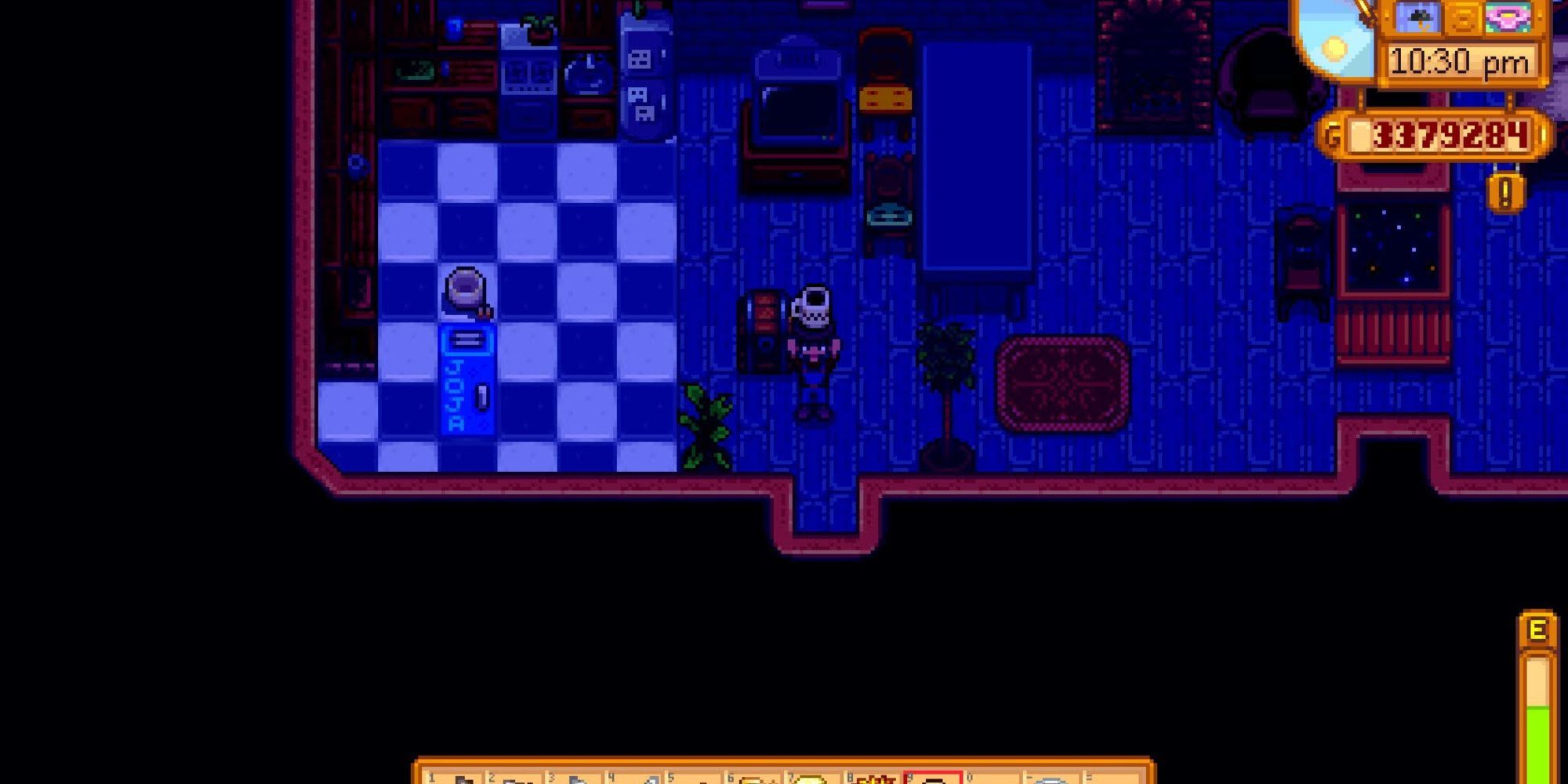 a player holding coffee stardew valley