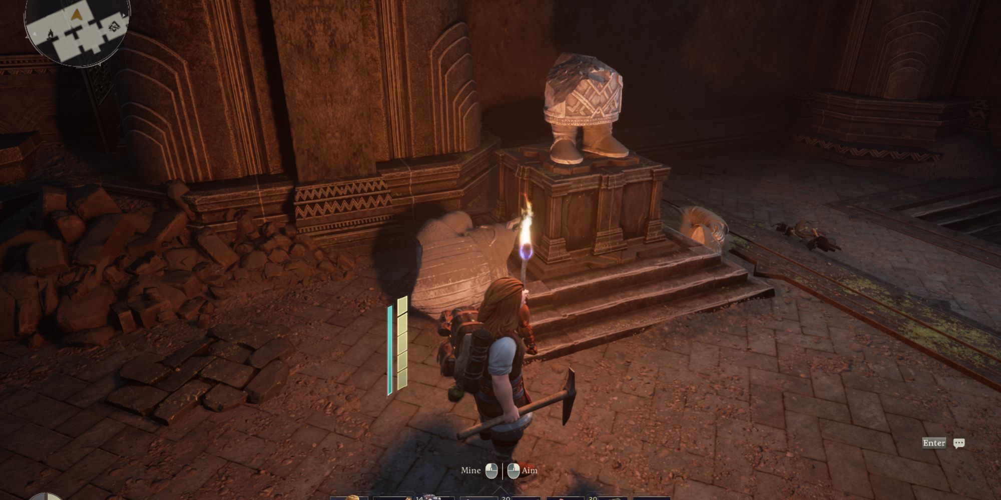 Lord of the Rings Return To Moria How To Restore Statues