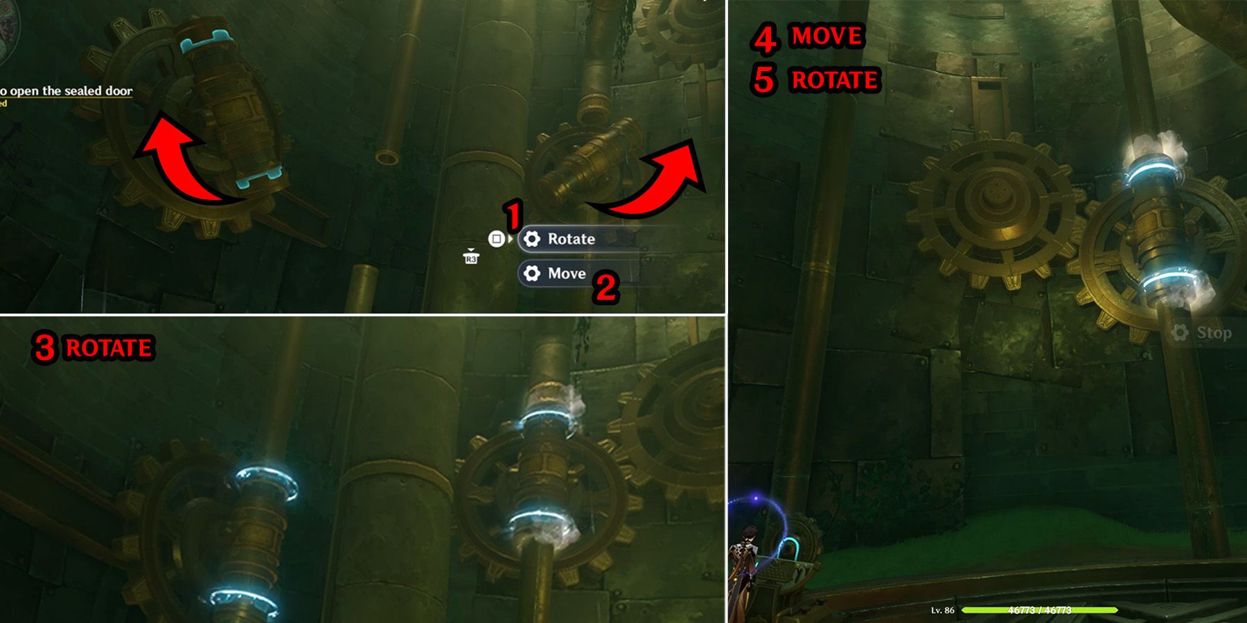 how to solve the pipe puzzle 1 in genshin impact