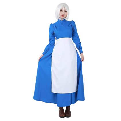 Howl's Moving Castle Grey-haired Sophie Costume