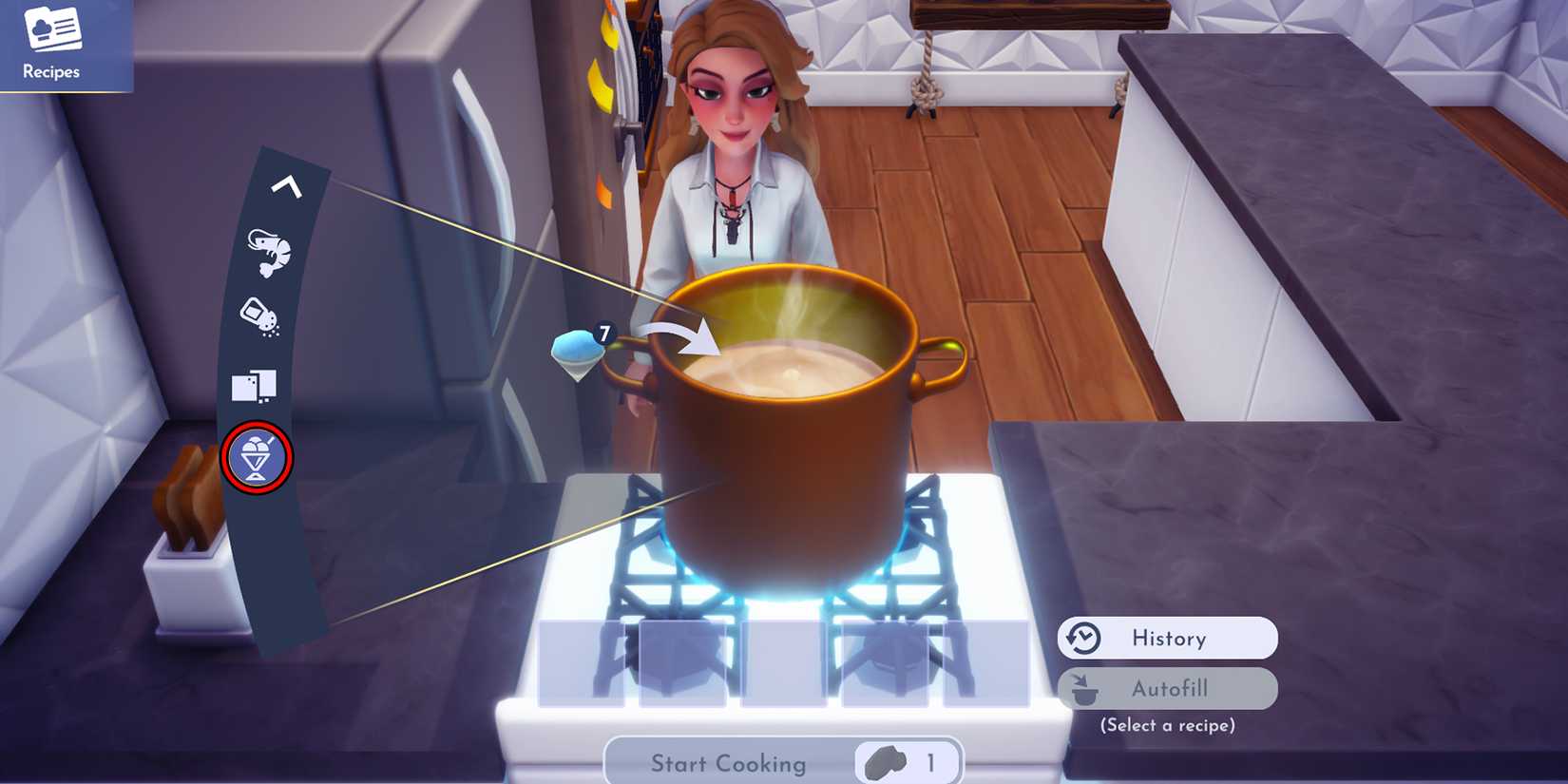 ice location in disney dreamlight valley