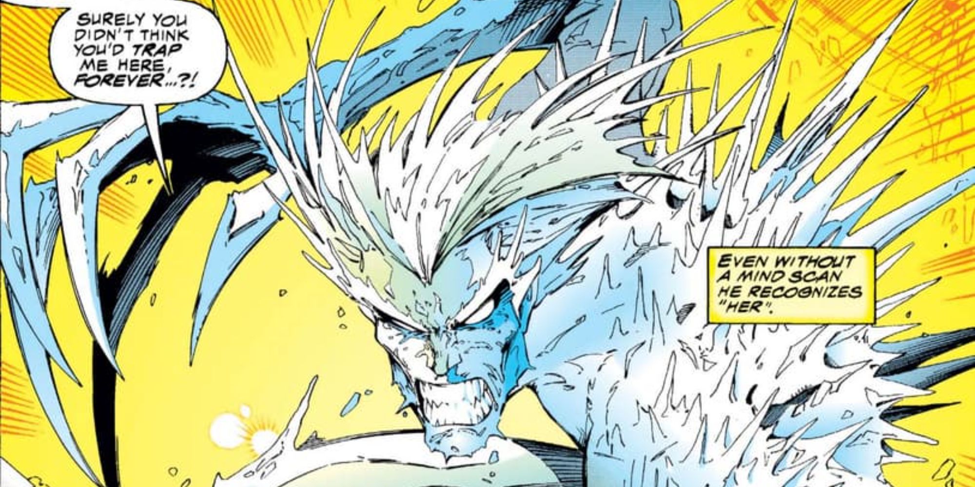 Iceman controlled by Emma Frost