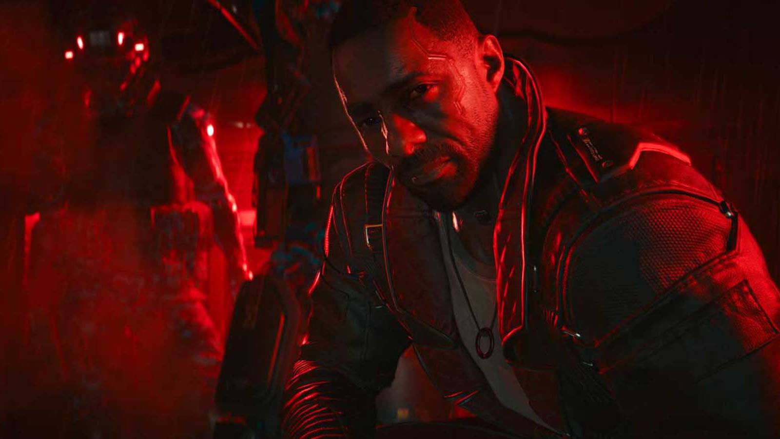 Idris Elba in Cyberpunk 2077 Phantom Liberty