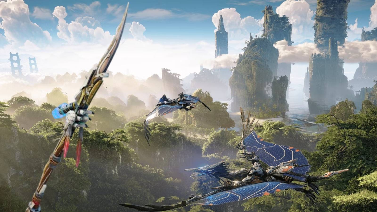 Horizon Aloy staff melee