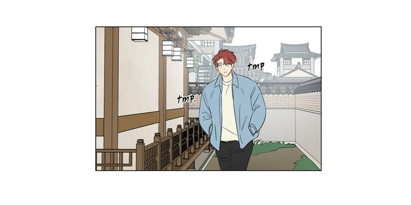 It's just a dream...right?! a man with red hair walks