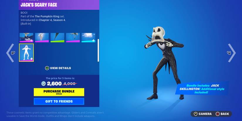 Jack’s Scary Face Emote