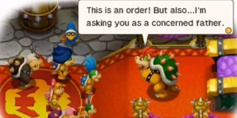 bowser talking to bowser jr 