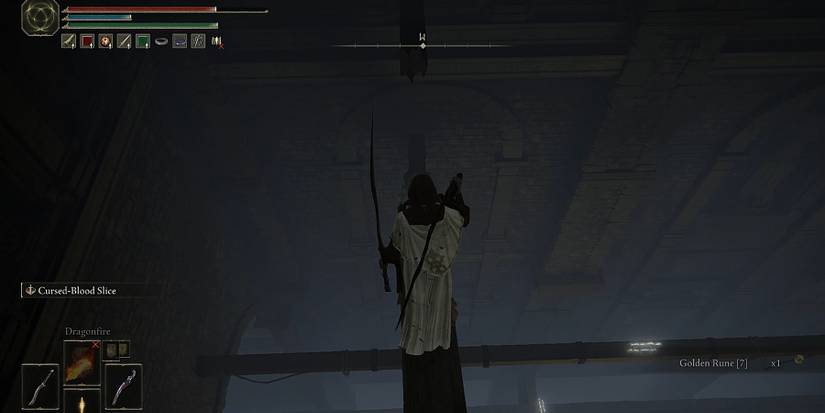 jump down the beams in elden ring