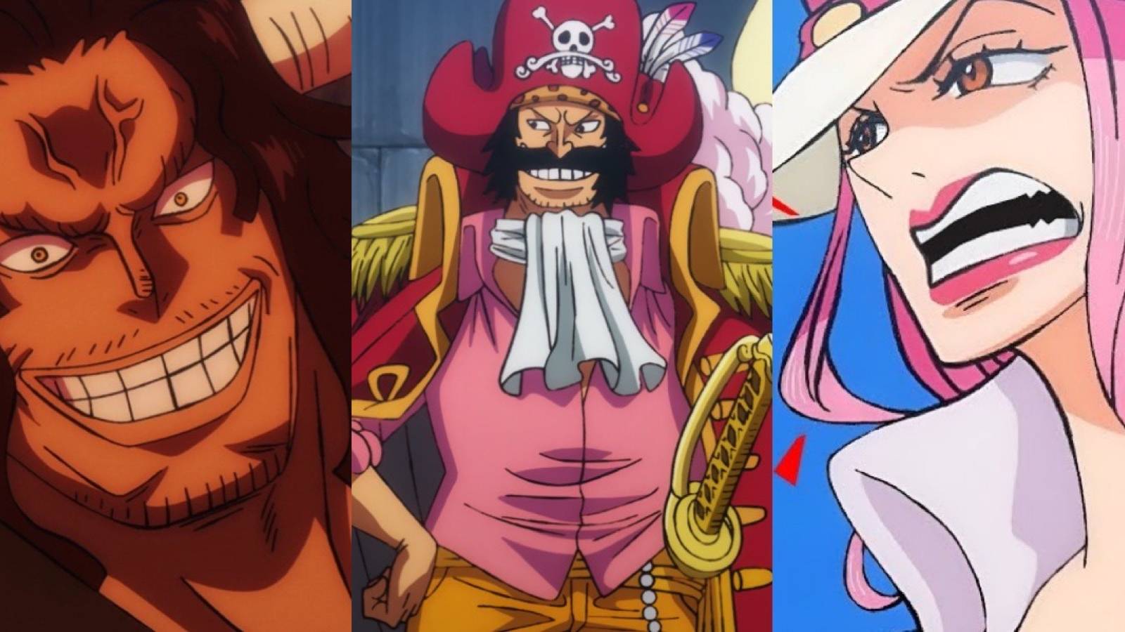 Kaido gol d roger big mom one piece