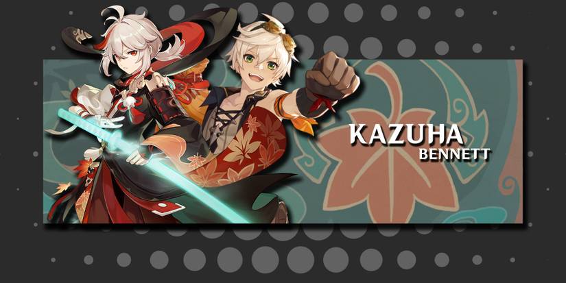 kazuha and bennett pair in genshin imapct