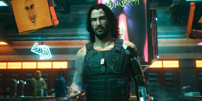 Keanu Reeves in Cyberpunk 2077