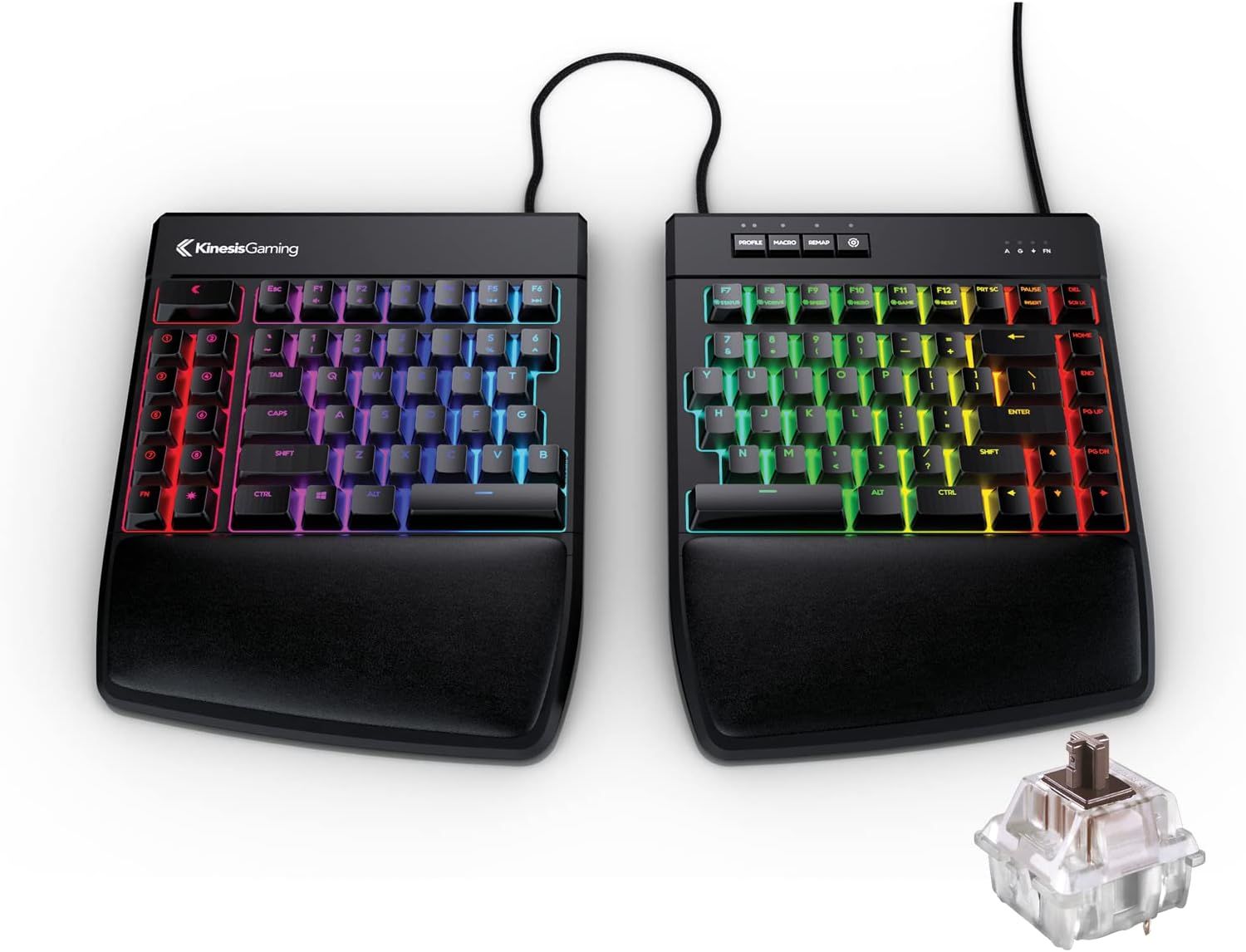 Kinesis Freestyle Edge RGB ergonomic keyboard