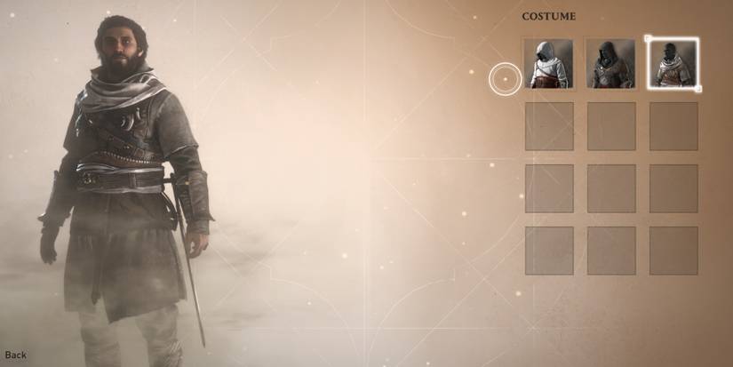 basim wearing the king of thieves costume