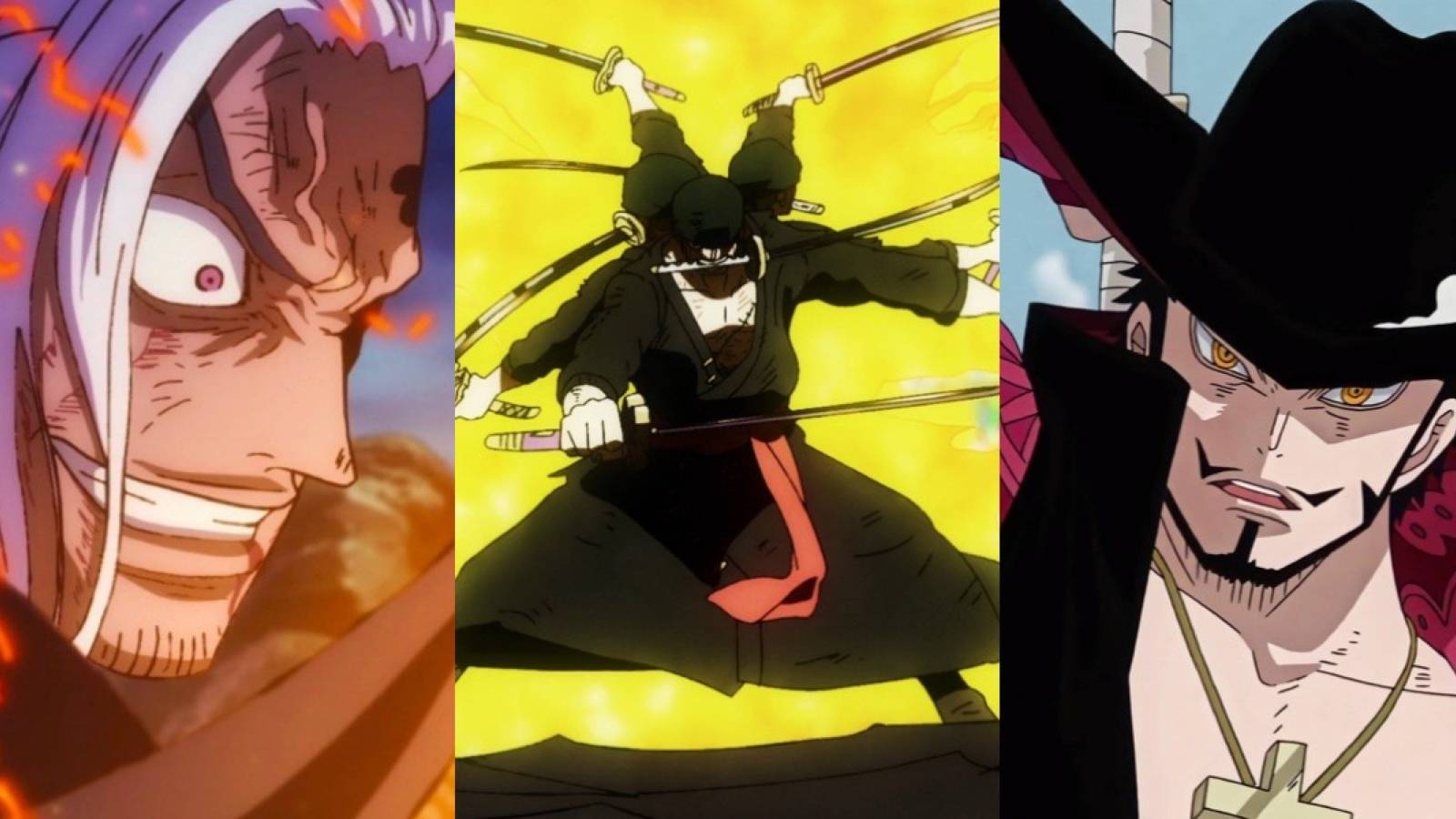 King zoro mihawk one piece