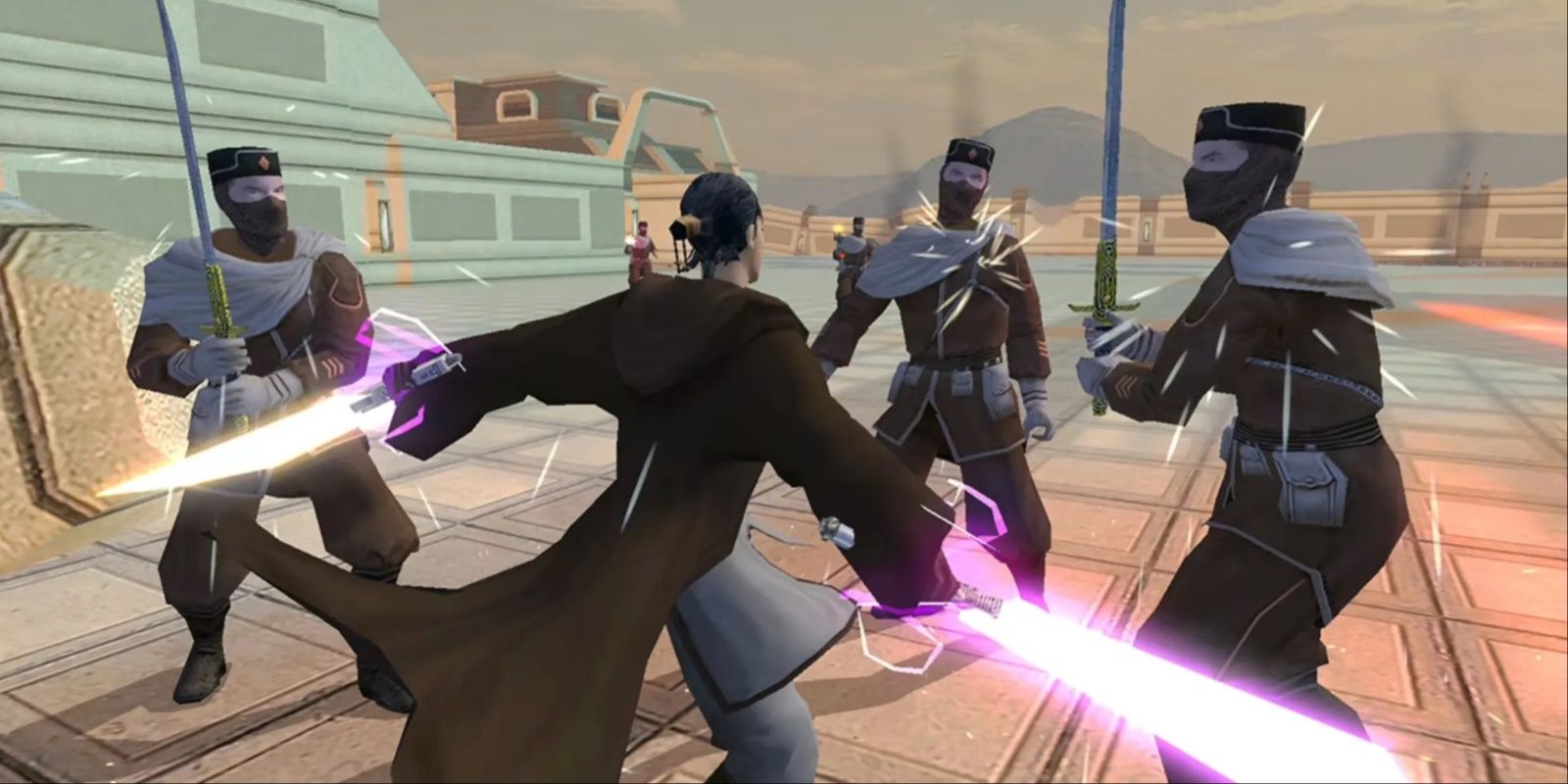 Jedi duels three onderon guards