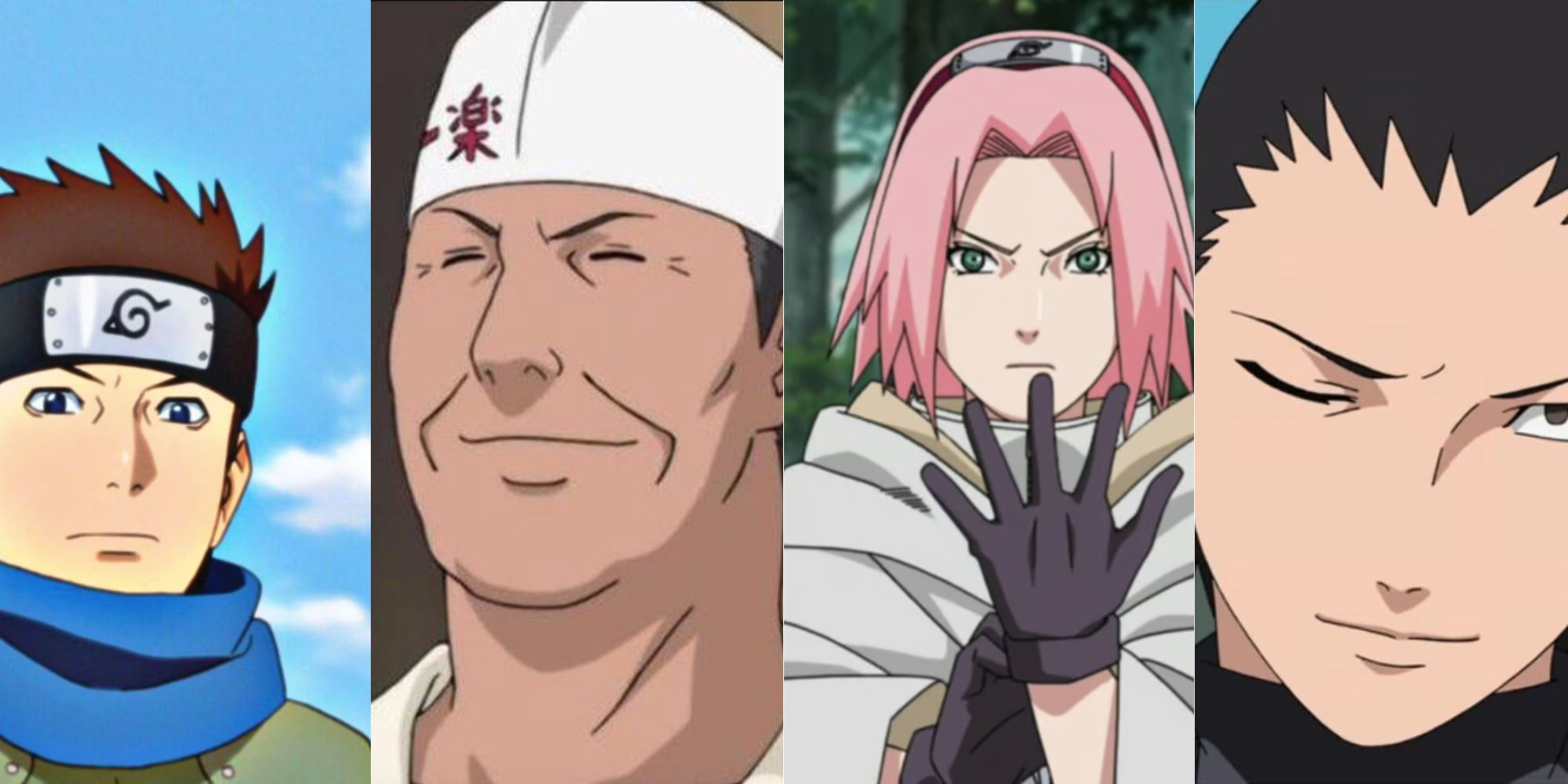 konohamaru teuchi sakura and shikamaru