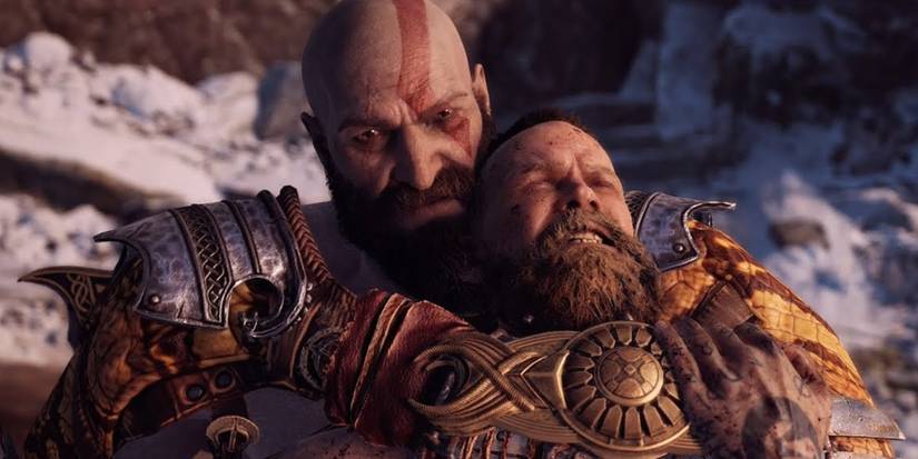 kratos ready to kill baldur