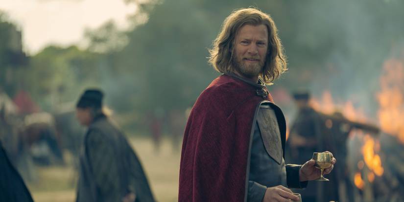 Jason Lannister in an encampment