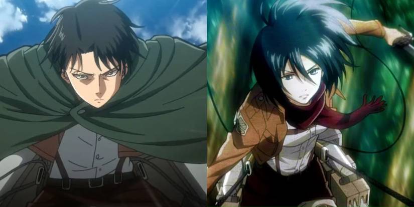 Levi Mikasa Attack on Titan