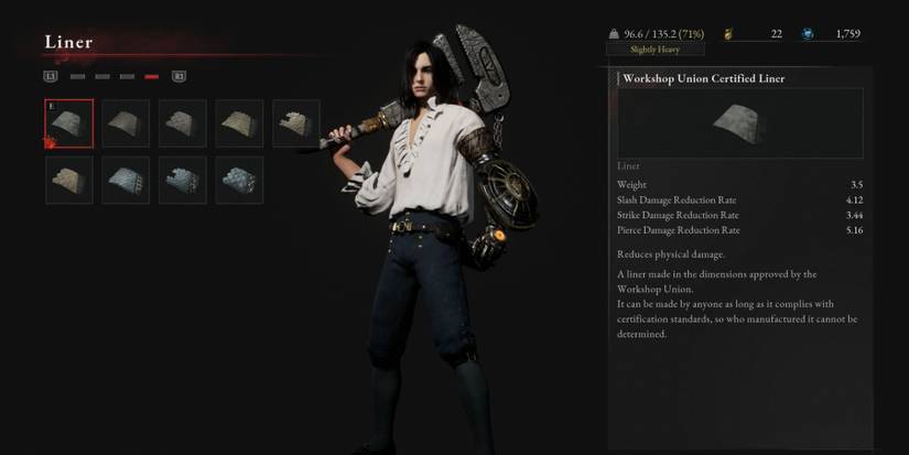 Workshop Union Certified Leather Liner Defense Part