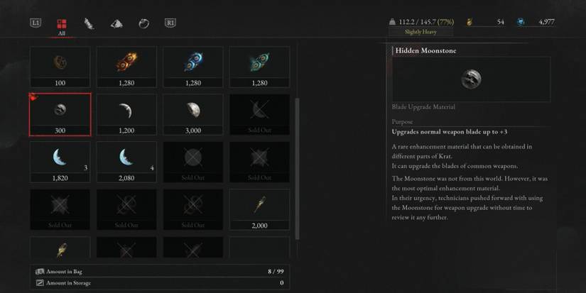 Hidden Moonstone Consumable Item