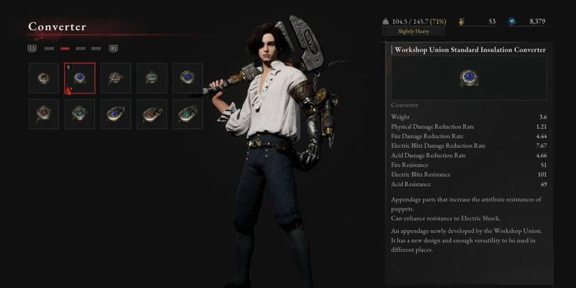 Workshop Union Standard Insulation Converter