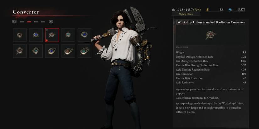 Workshop Union Standard Radiation Converter