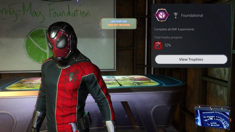 life story suit peter parker spider-man 2