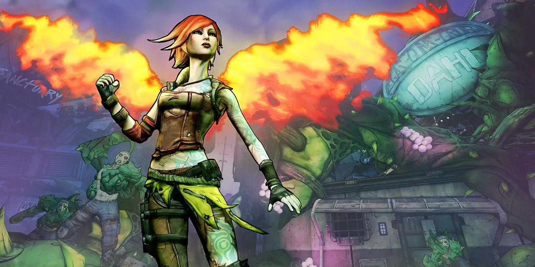 Borderlands 2 DLC art with Lilith