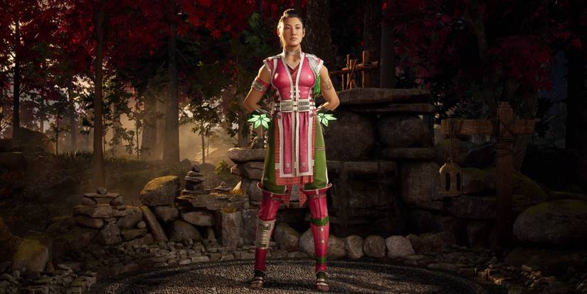 Li Mei posing in photo mode