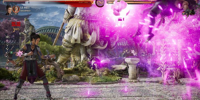 Li Mei using Sky Lantern