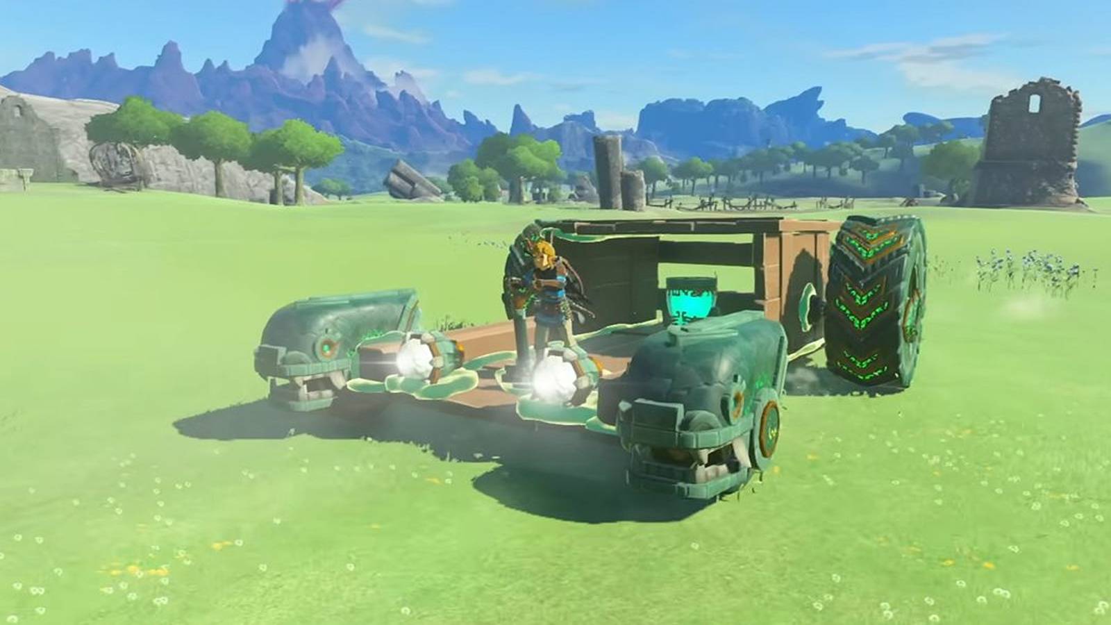 Tears of the Kingdom Player Builds Utility Vehicle