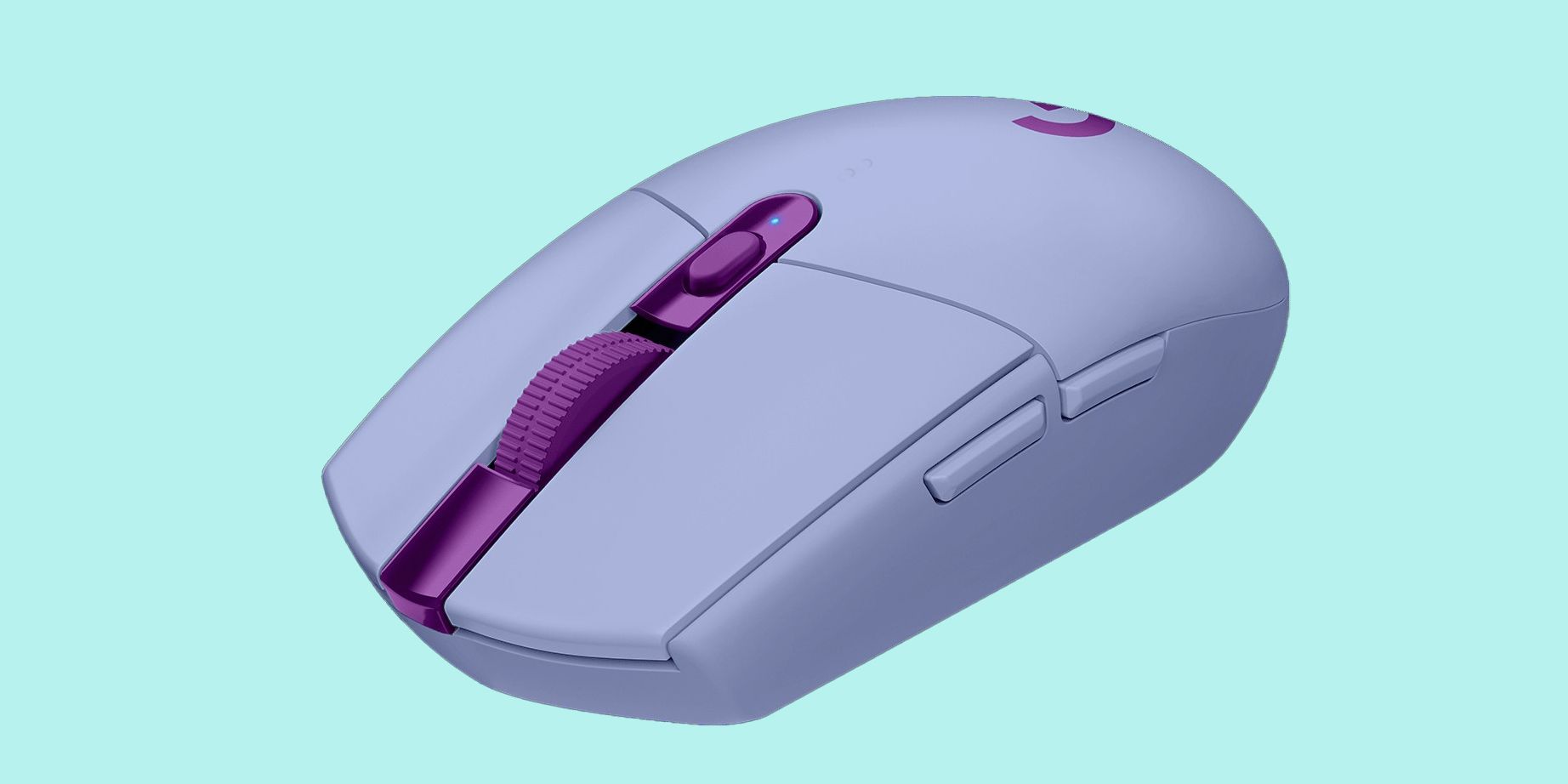 Logitech G305 Wireless mouse in Lilac