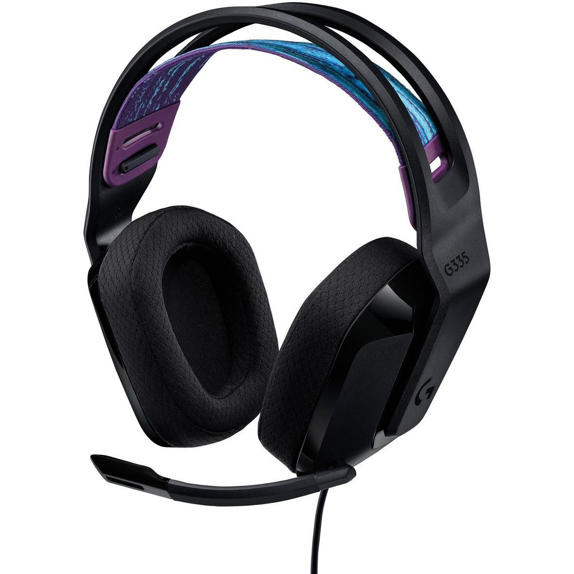 A picture of a Logitech G335 Wired Gaming Headset