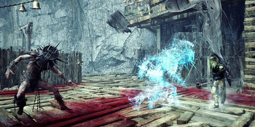 Lords of the Fallen - Example Of Soulflay On Enemy Used In Combat