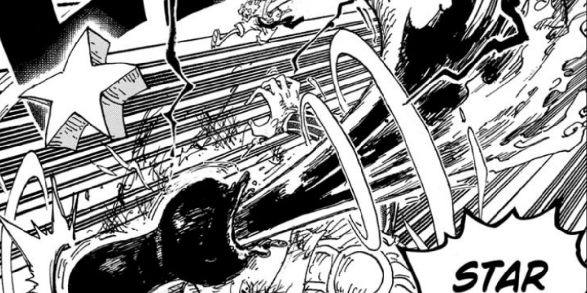 Luffy vs kizaru star gun one piece 1105