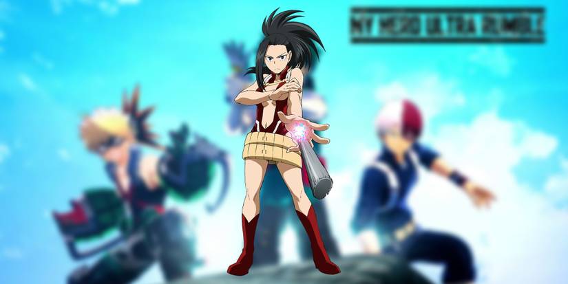 Yaoyorozu in my hero ultra rumble
