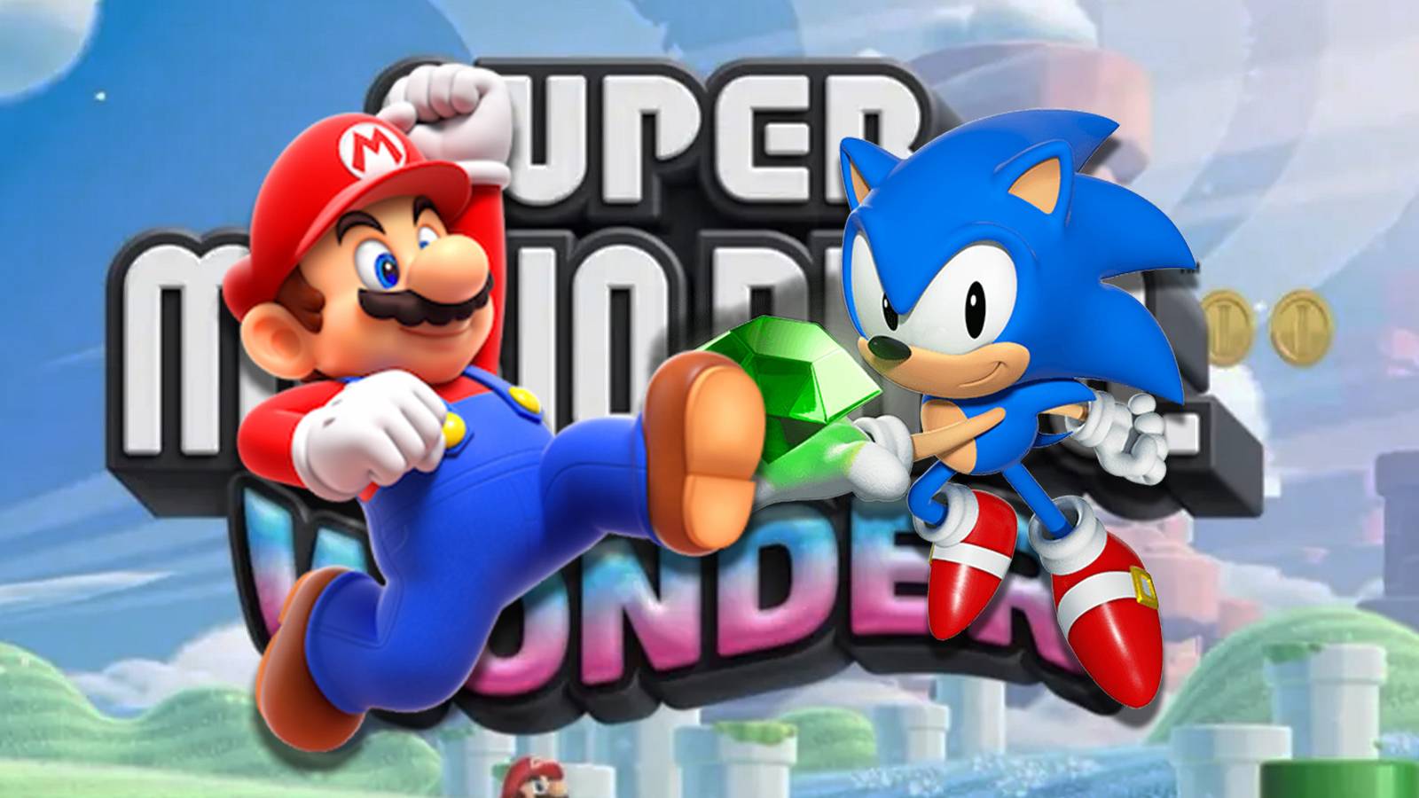 Mario and Sonic Super Mario Bros. Wonder