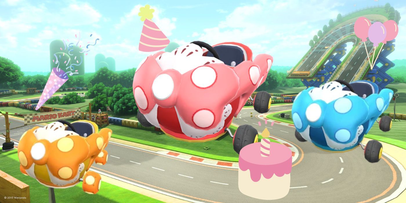 Mario Kart Birthday Girl Kart