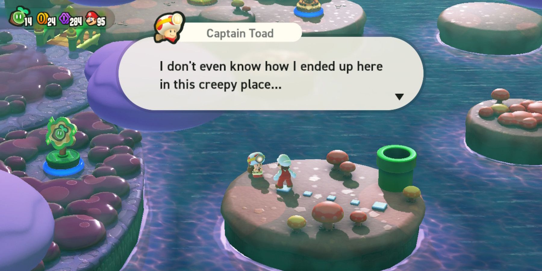 mario wonder captain toad locations