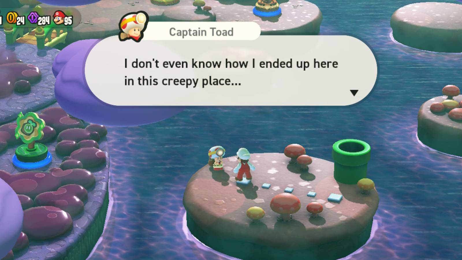 mario wonder captain toad locations