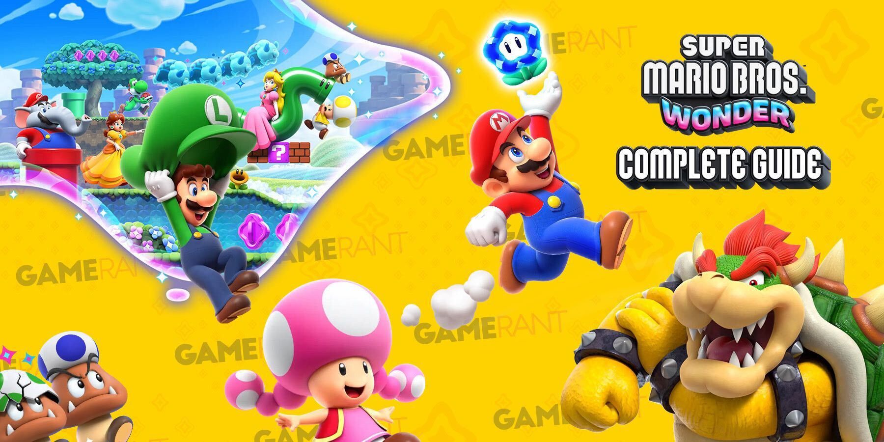 Super Mario Bros. Wonder: all Captain Toad locations