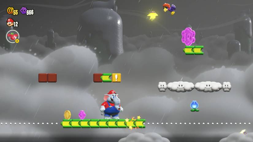 mario wonder cruising with linking lifts 100 percent